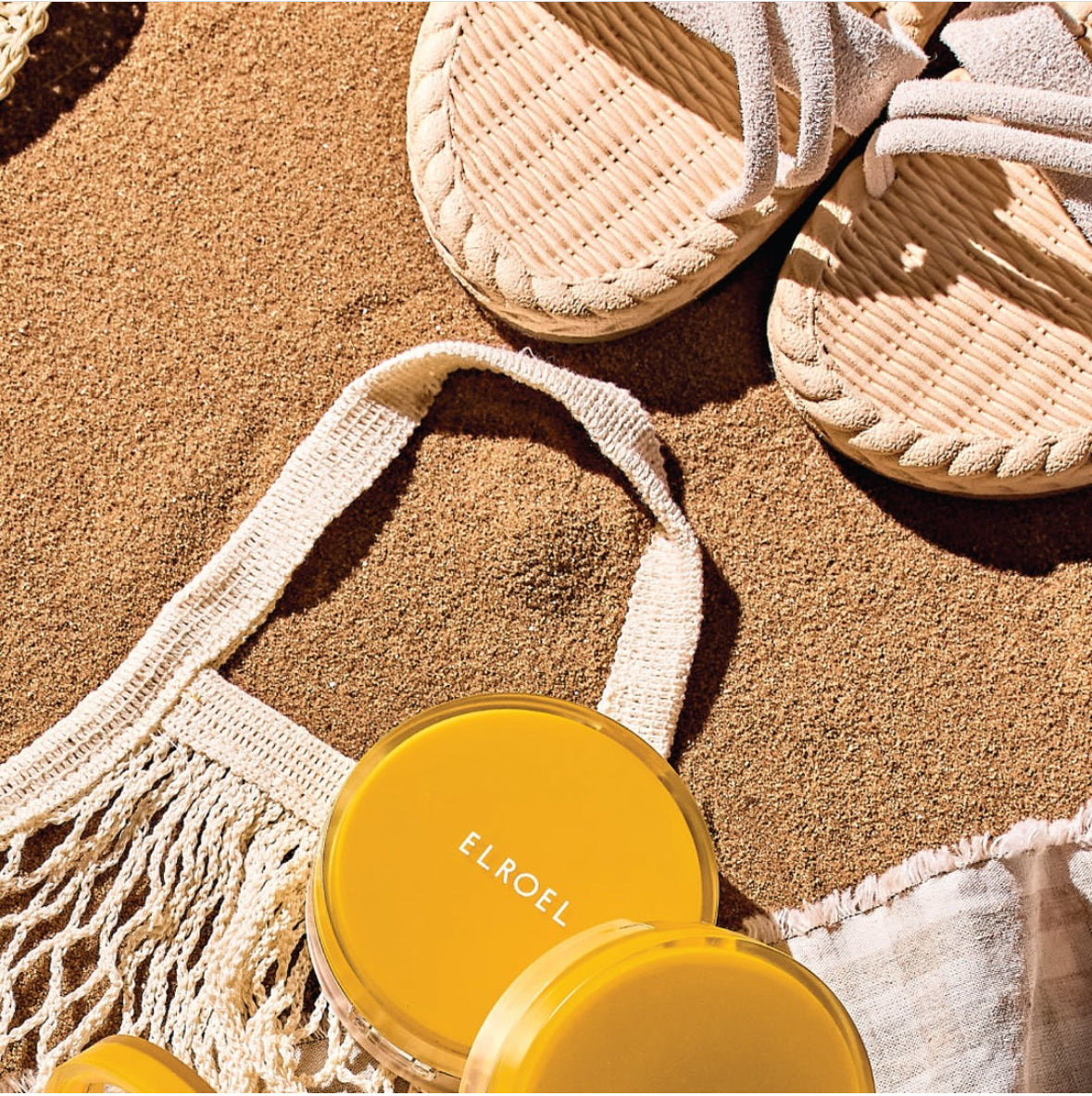 SOLARE VISO YELLOW SUN CUSHION